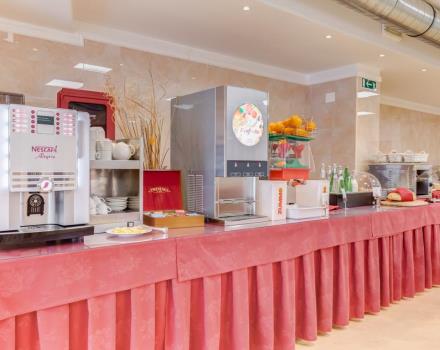 La colazione del Best Western Hotel Rocca è ricca e genuina per iniziare al meglio la tua giornata alla scoperta di Cassino