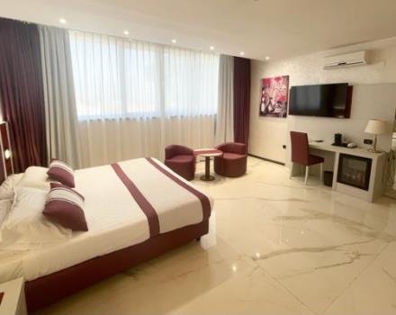Junior Suite HotelRocca 
Ampia Junior Suite con doccia nel Best Western Hotel Rocca - Cassino