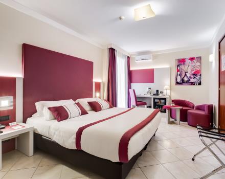 Il Best Western Hotel Rocca a Cassino propone comode, ampie e funzionali junior suite