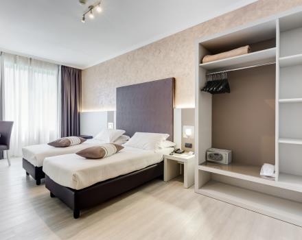 Se viaggi da solo, scegli il comfort della camera singola del Best Western Hotel Rocca a Cassino