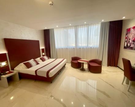 Junior Suite HotelRocca 
Ampia Junior Suite con doccia nel Best Western Hotel Rocca - Cassino