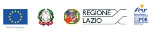 Logo of the European Regional Development Fund of the Lazio region
